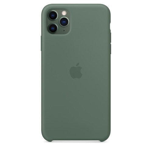 Funda de Silicon iPhone 11 Pro Max - Verde Pino
