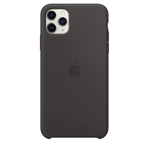 Funda de Silicon iPhone 11 Pro Max - Negro