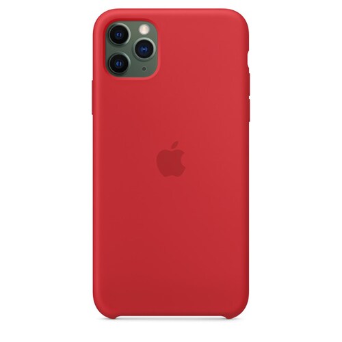 Funda de Silicon iPhone 11 Pro Max - Rojo