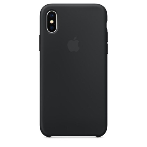 Funda de Silicon iPhone X - Negro