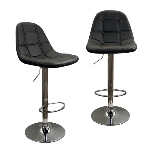2 Bancos para barra de cocina bar altura ajustable giratorio Punto y Compra 310.