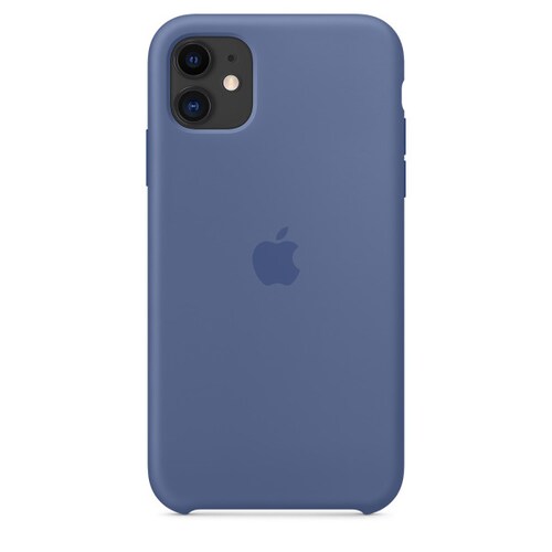 Funda de Silicon iPhone 11 - Azul Lino