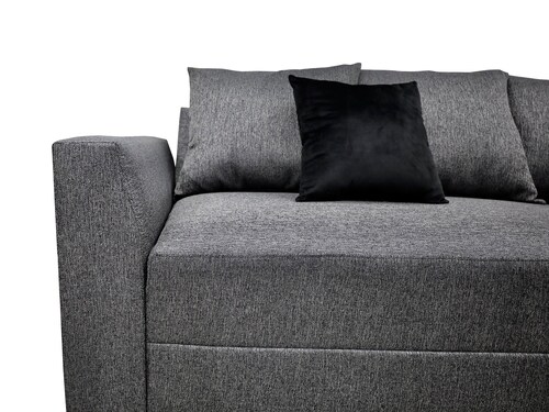 Sala esquinera Samso 240x180 cm Lino Gris Oxford El Bazar Store.