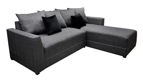 Sala esquinera Samso 240x180 cm Lino Gris Oxford El Bazar Store.