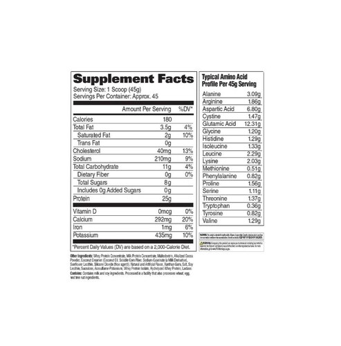 Whey Matrix GAT 4.5lb (45serv) sabor vainilla ice cream 
