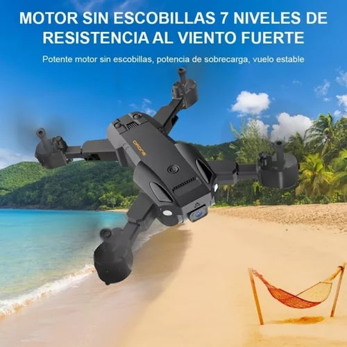 Mini Dron Recargable Con 8k Cámara Doble Y 2 Baterías