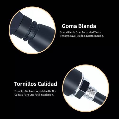 Set 2 Direccionales Focos Faros Led Motocicleta Luces Señal Giro Ambar/Azul