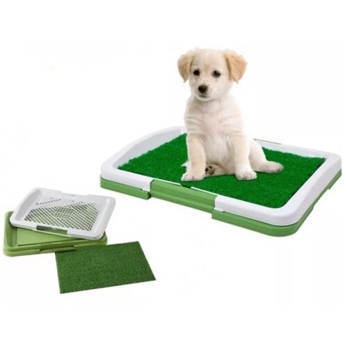 Tapete Entrenador de Perro Para Ir Al Baño Lavable 3 Piezas Razas Pequeñas
