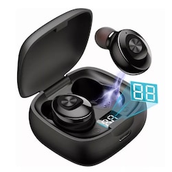 Xg8 Audífonos Inalámbricos Con Bluetooth Resistentes Al Agua Color Negro