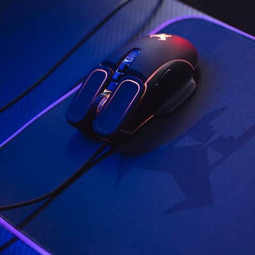 Mouse Gamer Con Luz Beast Abysmal Extreme Stf 