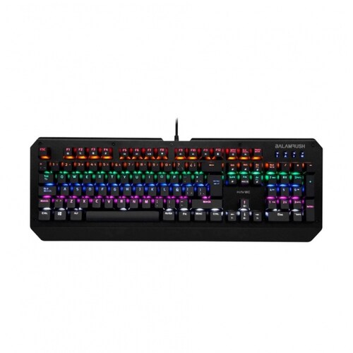Teclado Gamer Balam Rush Havoc LED RGB, Alámbrico, Negro (Español)