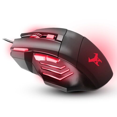 Mouse Gamer Con Luz Beast Abysmal Tournament  Stf 