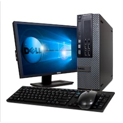 Equipo Dell Optiplex 7010 DT Core i7 8gb RAM 120 SSD Monitor 22" (Reacondicionado)