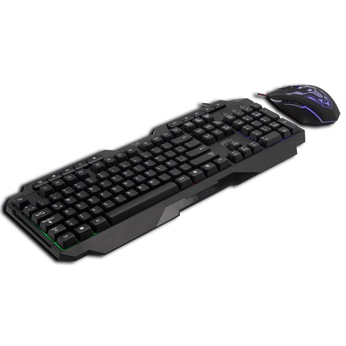 Kit Teclado y Mouse Gamer  Para Computadora Beast Abysmal Stf 