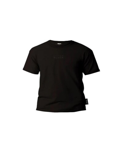 T Shirt Negra camiseta playera de algodón alta calidad  Luqtari