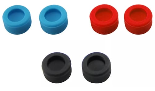 Grips Gomitas Texturizadas 6 Piezas Compatible Nintendo Switch