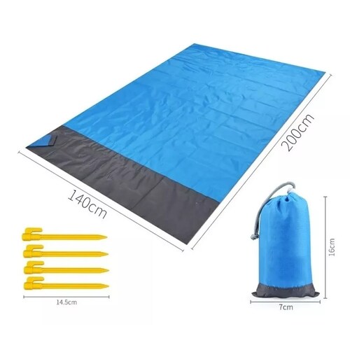 Manta Para Playa Impermeable Colchonetas Campo Picnic Petate