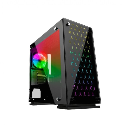 Gabinete Balam Rush Talos con Ventana RGB, Midi-Tower, Micro ATX/Mini-ITX, 