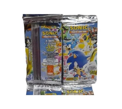 Paquete con 50 Sobres de Sonic Trading Cards - Figurarte