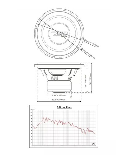 Subwoofer Ds18 12 Pulgadas Gen-xx12.4dhe Gran Potencia