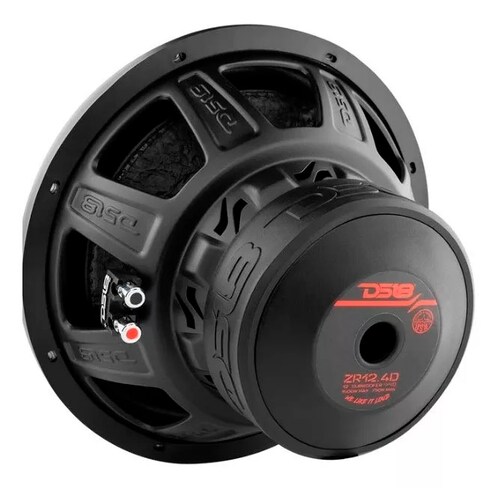 Subwoofer Ds18 De 12 Pulgadas Zr12.4d 750rms Calidad Potente.
