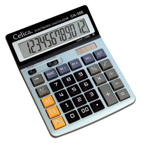 Calculadora Celica 12 Digitos Funciones Para Negocio Ca 386