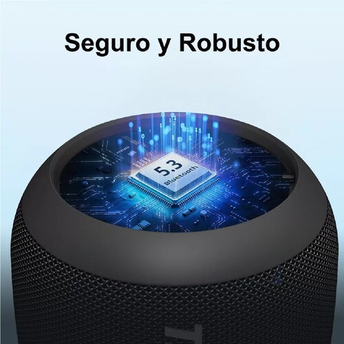 Bocina Tronsmart T7 Mini Ipx7 De 15w Con Bluetooth 5.3 Y Luz