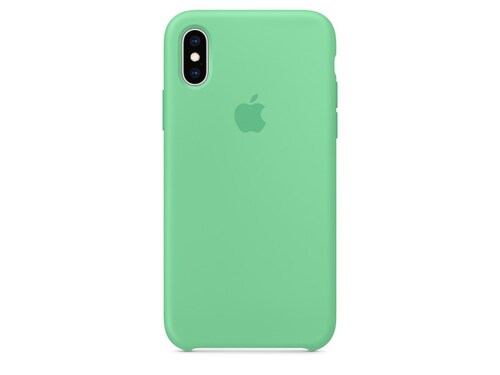 Funda de Silicon iPhone XS - Hierbabuena