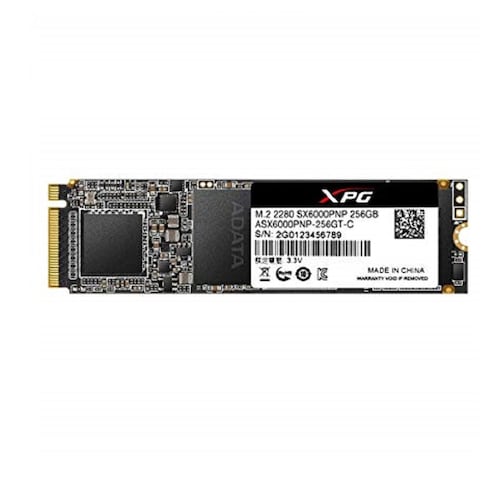 Unidad de estado solido interno 256gb adata xpg asx6000 pro m.2 2280 pcie lect. 2100 pc laptop