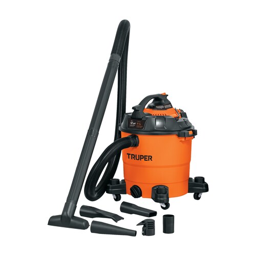 Aspiradora/sopladora de solidos y liquidos 12 gal, plastica 12093