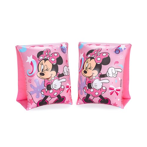 Flotadores Inflables Para Niña Bestway Minnie Mouse 6 Pzas