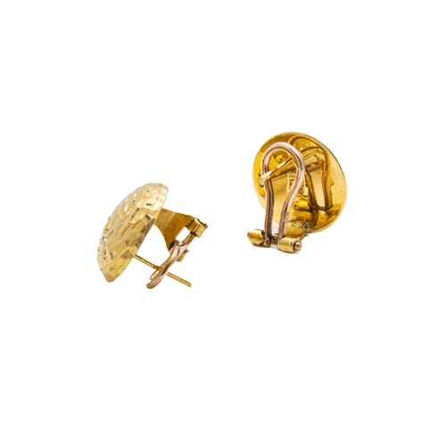 Aretes Oro Dorado Oro 14 Kilates.