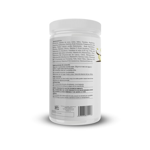 Malteada de Vainilla, proteina,control de peso 500g Shack Lebiom