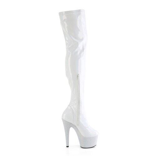 Botas Pleaser Bejeweled-3000-7 WHG/WRS