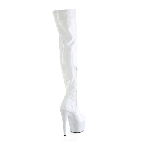 Botas Pleaser Bejeweled-3000-7 WHG/WRS