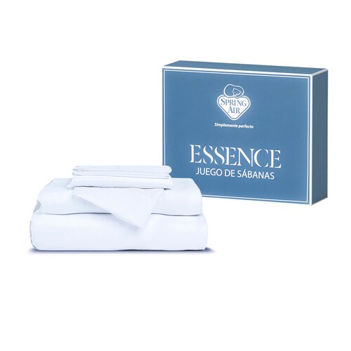 Sábanas Hipoalergénica Spring Air Essence king Size Blanco