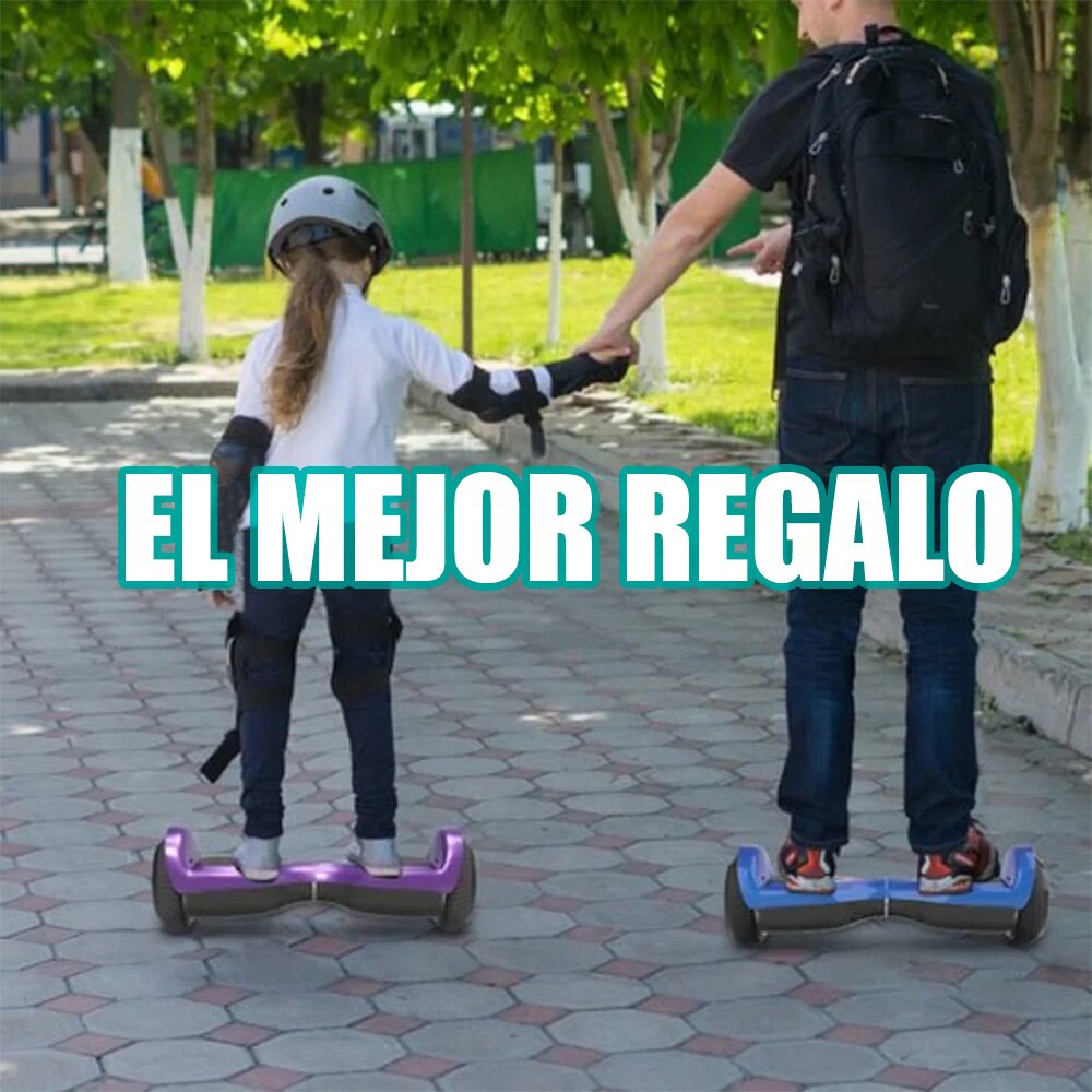 Hoverboard Patineta El ctrica con Bluetooth y Luces Led