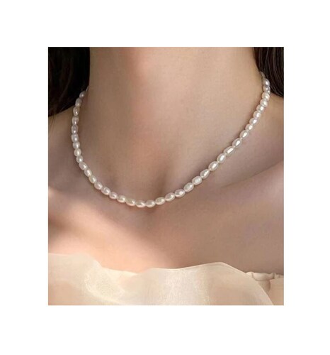 Collar Perla Cultivada Barroca A055