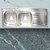 MEER Faucets by CNX | Tarja Doble para Cocina con Escurridero de Acero Inoxidable Satinado, Fregadero Doble para Empotrar, 120 x 50 x 15 cm