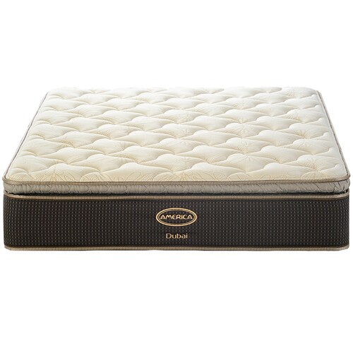 Colchon Queen Size America Dubai Colchoneta Confort Descanso Premium.
