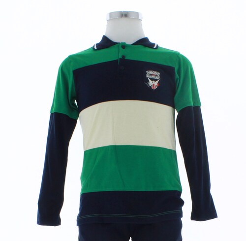 Conjunto Niño Pantalon y Playera Verde 3330 2 a 18 Años.