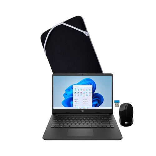 Laptop HP 14-dq0509la Intel Celeron N4120 4GB RAM 128GB SSD (6H9E6LA) Windows 11