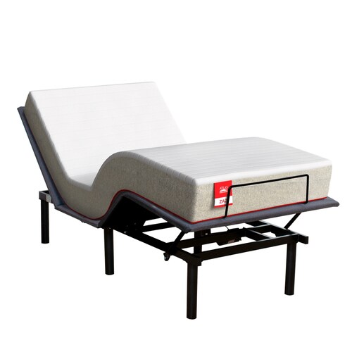 Cama Eléctrica Ajustable con Colchón Memory Foam En Caja Individual Zazi
