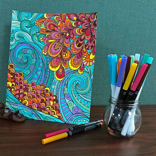 40 Plumones Marcadores Rotuladores Punta Fina Marca Crayola Fine Line Markers