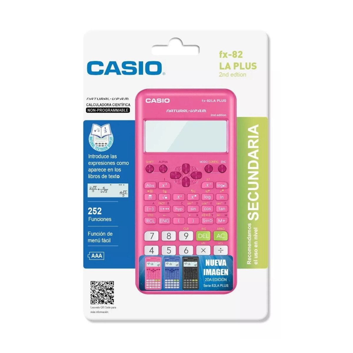 Calculadora cientifica discount casio natural vpam