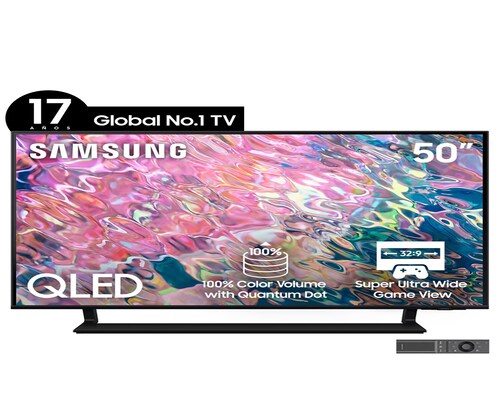 Pantalla Samsung QLED smart TV de 50 pulgadas 4K QN-50Q65BAF