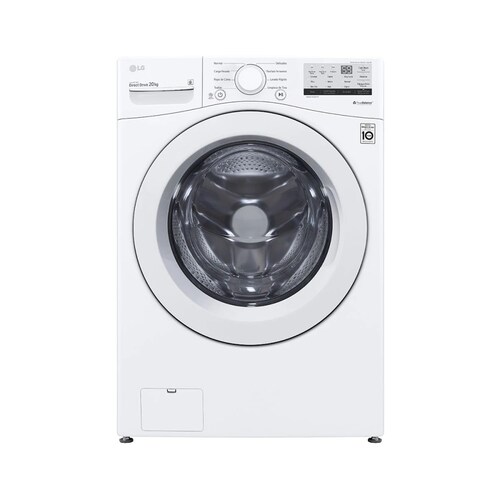 Lavadora Carga Frontal Inverter Direct Drive 20kg Blanca LG