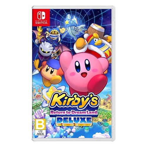 Nintendo Switch Juego Kirby's Return to DreamLand Deluxe