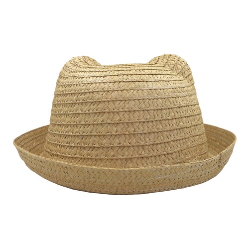 Sombrero Para Niña Playa Con Bordado