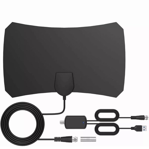 Antena De Tv Digital Hdtv Para Interiores 4k Hd 1080p